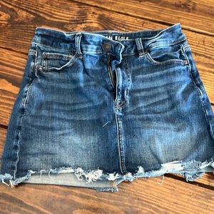 AE Jean skirt